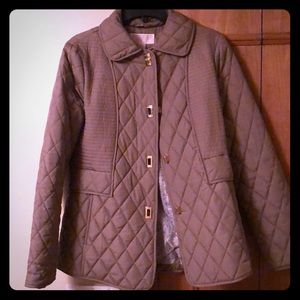 Beige Michael Kors short winter coat